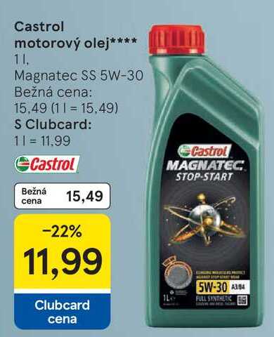 Castrol motorový olej, 1 l