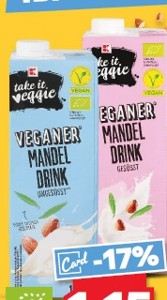 K-Take it Veggie BIO Mandľový nápoj