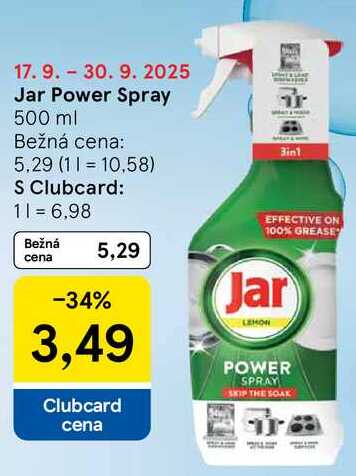 Jar Power Spray, 500 ml