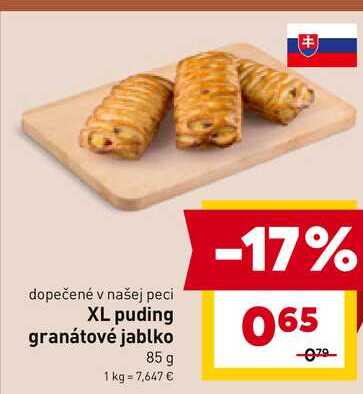 XL puding granátové jablko 85 g 