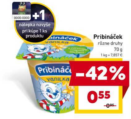 Pribináček 70 g