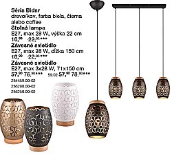 Séria Bidar - Závesné svietidlo