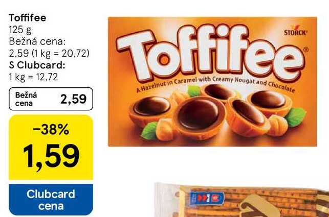 Toffifee, 125 g 