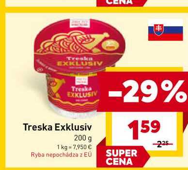 Treska Exklusiv 200 g 