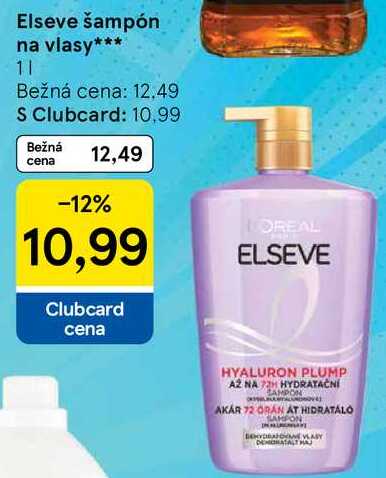 Elseve šampón na vlasy, 1 l
