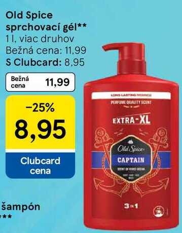 Old Spice sprchovací gél, 1 l