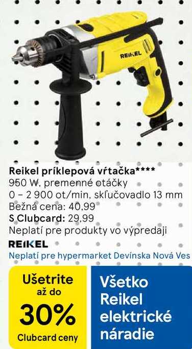 Reikel príklepová vŕtačka