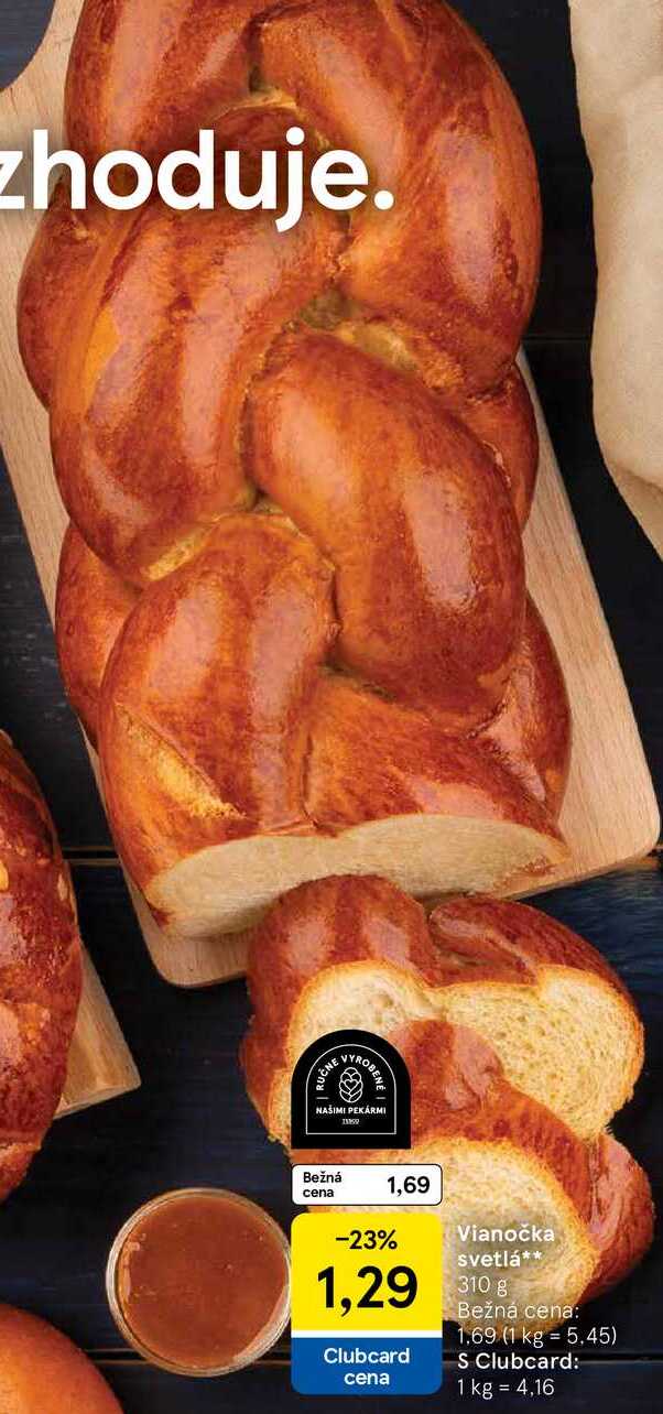 Vianočka svetlá, 310 g 