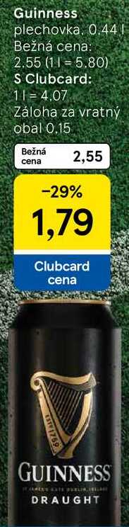 Guinness, 0,44 l