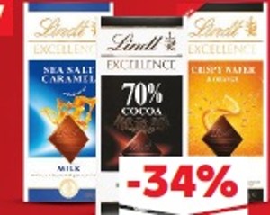 Lindt Excellence Čokoláda