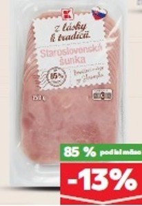 Z lásky k tradícii Staroslovenská šunka