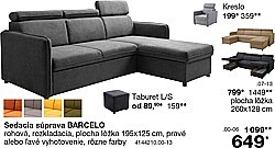Sedacia súprava BARCELO