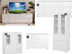 Komodová séria KASSIOPI a vitríny KASSIOPI - 2