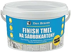 DEN BRAVEN TMEL PRE SADROKARTÓNY A OMIETKY FINISH 14 KG