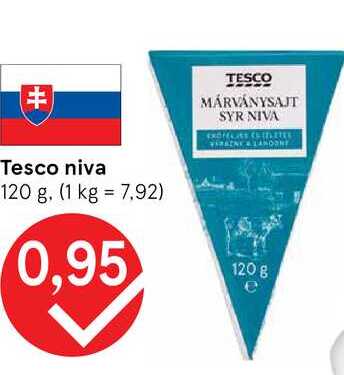 Tesco niva 120 g