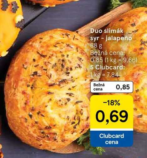 Duo slimák syr - jalapeño, 88 g 