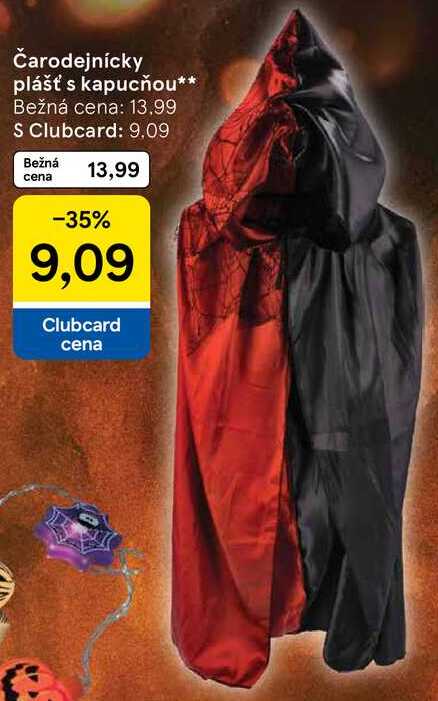 Čarodejnícky plášť s kapucňou
