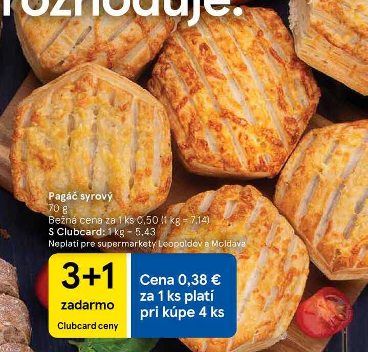 Pagáč syrový 70 g