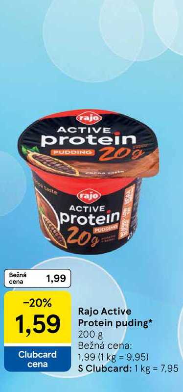 Rajo Active Protein puding 200 g