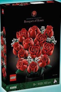 LEGO® Botanicals 10328 Kytica ruží 18+, 822 kociek