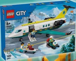 LEGO® City 60465 Lietadlo záchranárskej služby