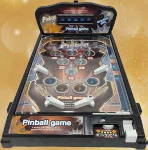 Hra pinball*