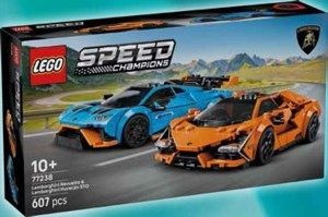 LEGO® Speed Champions 77238 Lamborghini Revuelto a Huracán STO