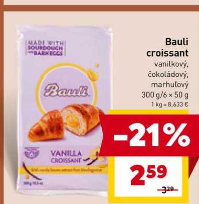 Bauli croissant 300 g/6 × 50 g