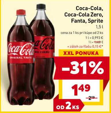 Coca-Cola 1,5 l 1.5l