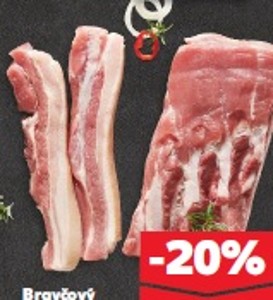 Bravčový bôčik bez kosti vcelku