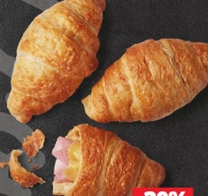 Croissant šunka-syr