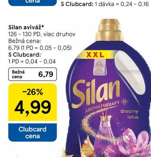 Silan aviváž 126PD, viac druhov