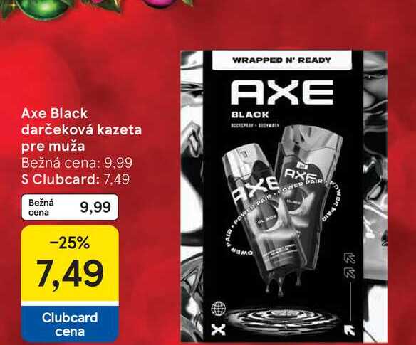 Axe Black darčeková kazeta pre muža