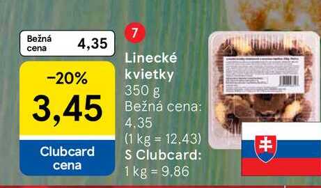 Linecké kvietky 350 g 