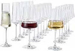 Súprava pohárov Bardolino, 18-dielna