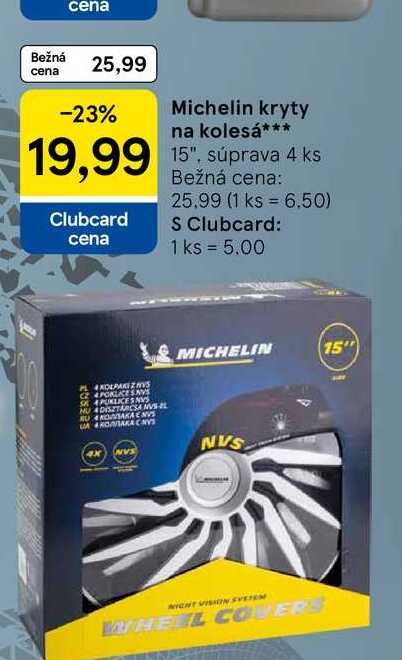 Michelin kryty na kolesá