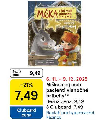 Miška a jej malí pacienti vianočné príbehy