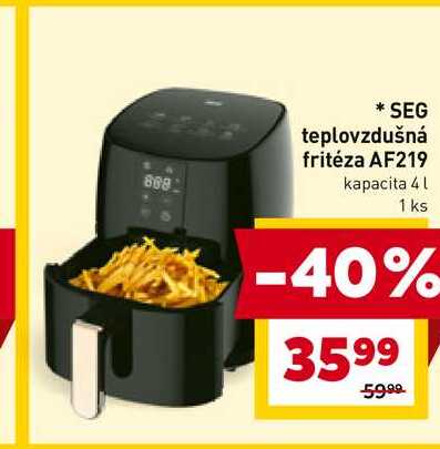 SEG teplovzdušná fritéza AF219 kapacita 4l