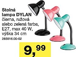 Stolná lampa DYLAN