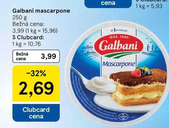 Galbani mascarpone 250 g