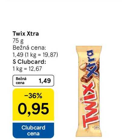 Twix Xtra 75 g