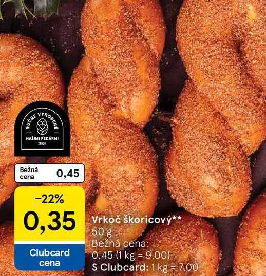 Vrkoč škoricový 50 g