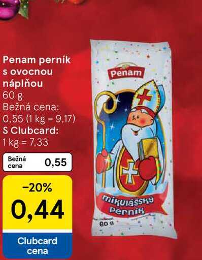 Penam perník s ovocnou náplňou 60 g 