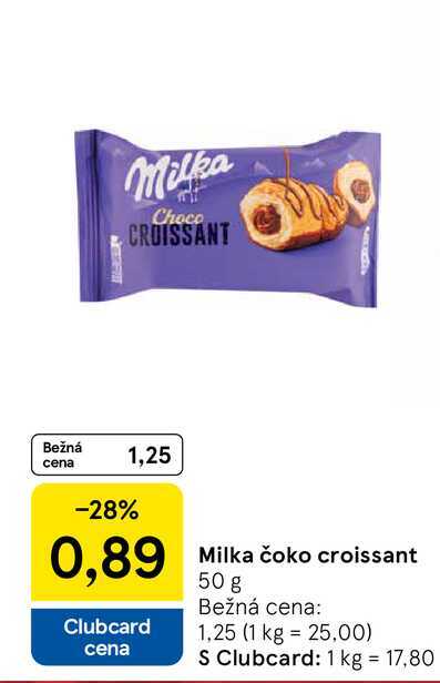 Milka čoko croissant 50 g