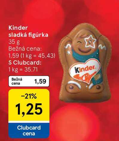 Kinder sladká figúrka 35 g