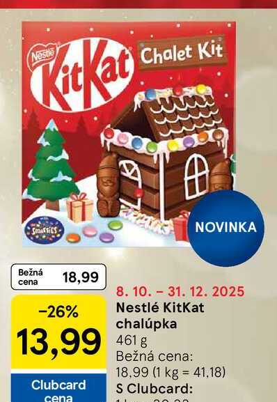 Nestlé KitKat chalúpka 461 g 