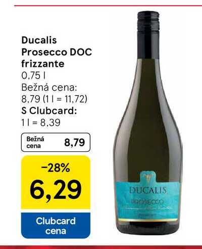 Ducalis Prosecco DOC frizzante 0,75l