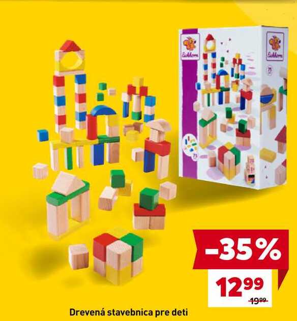 Drevená stavebnica pre deti 