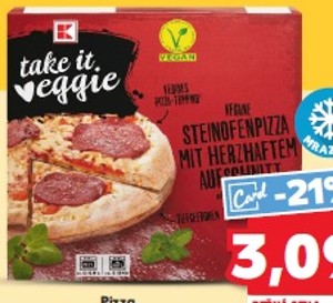 K-Take it veggie Pizza