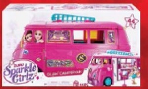 Sparkle Girlz retro karavan**